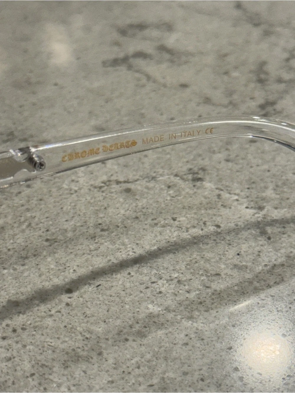 Chrome Glasses Clear